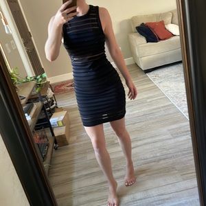 Little black dress with cutout detail!